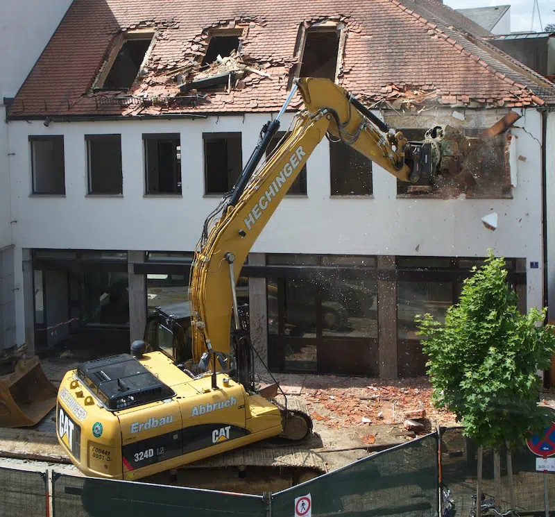 schrott entsorgen abriss, schrott bei abriss